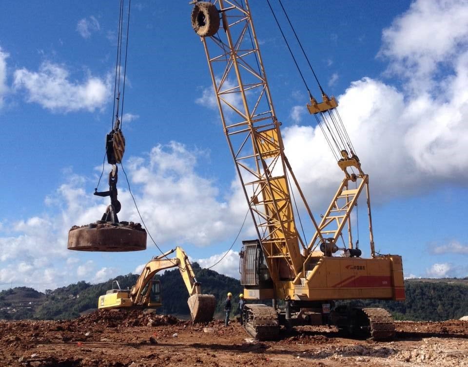 强化法处理低饱和度粉土地基的原理(图1) 强夯法处理粉土地基