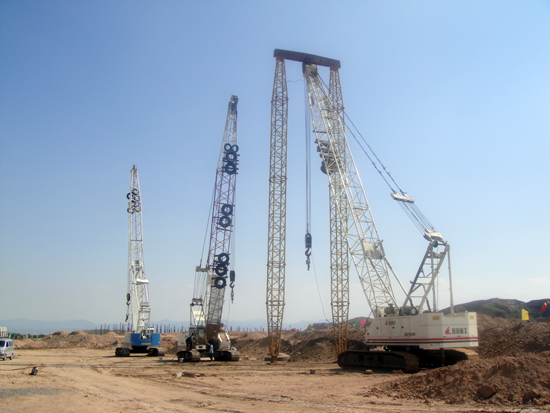 强夯置换施工过程质量控制(图1) 强夯置换施工