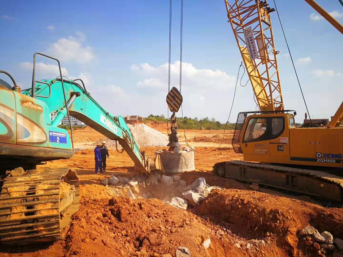 碎石地基强夯施工