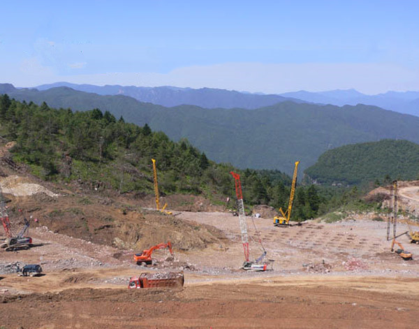 山区地基强夯处理